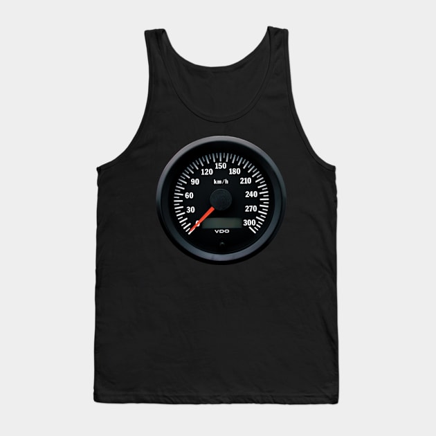 Speedometer Tank Top by Motor World